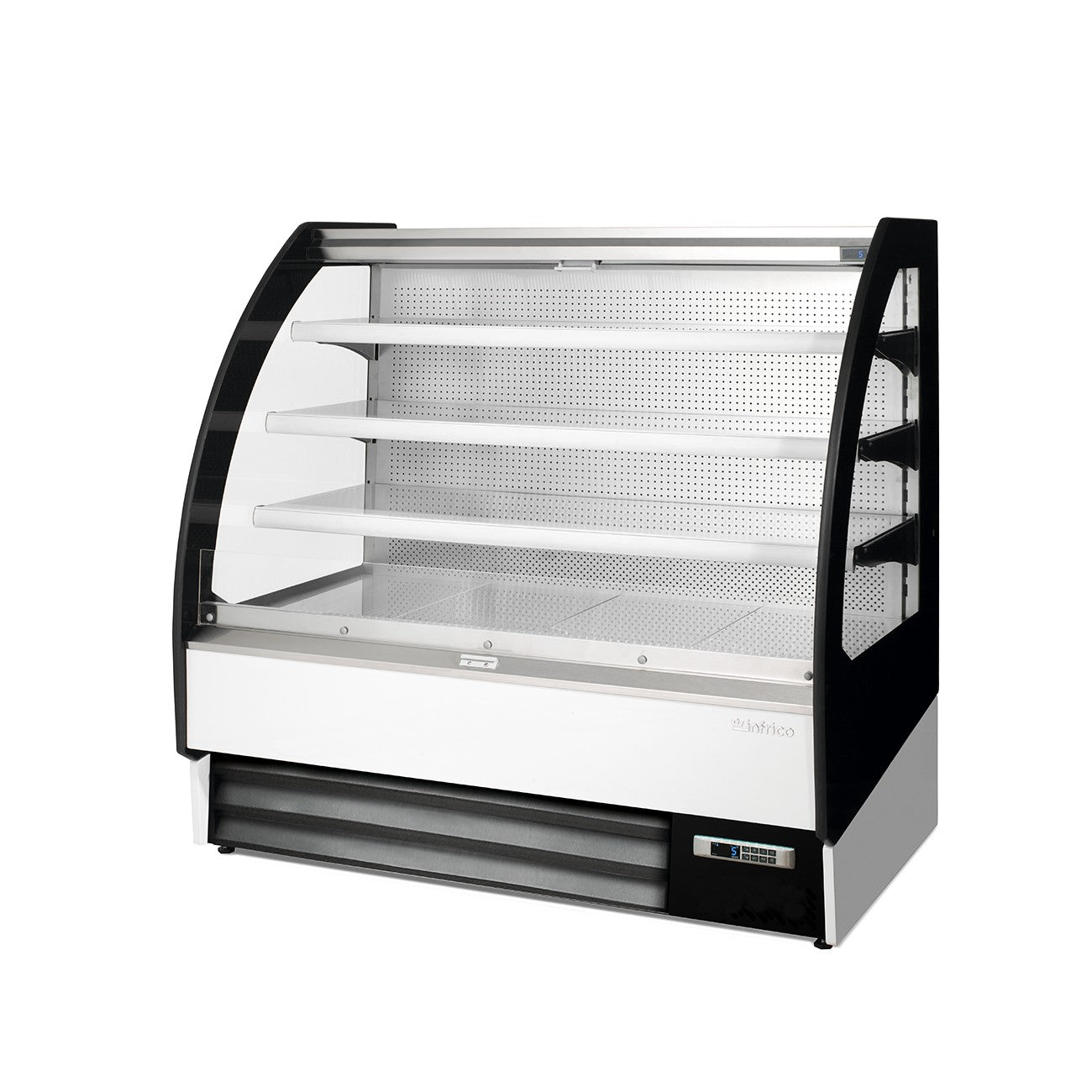 Infrico Self-Service Refrigerated Display Case – Model IDC-VBR12ISS
