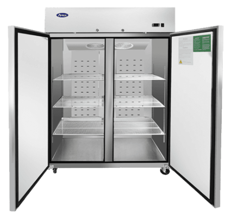 Atosa MBF8002GR Top Mount Two Door Reach-In Freezer