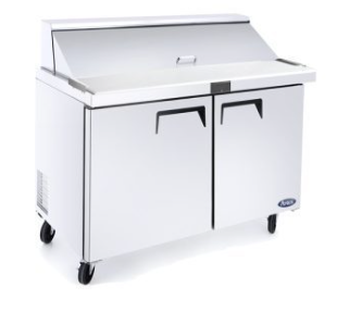 Atosa MSF8306GR 48" Refrigerated Mega Top Sandwich Prep Table