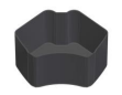 ZUMEX VER/ESS PRO PEEL BUCKET - GRAPHITE