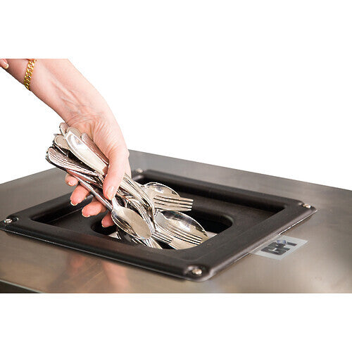 SilverShine™ CDM 12K Commercial Cutlery Polisher & Dryer – Ultra High-Volume