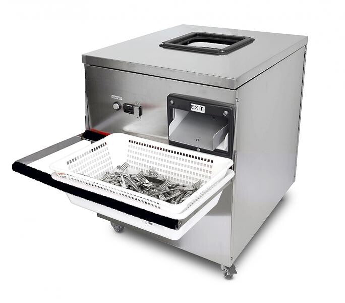 SilverShine™ CDM-5K Commercial Cutlery Polisher & Dryer – 5,000 Pieces/Hour