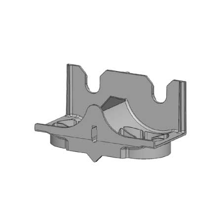 Z14 LG CLIPPED RIBBED BLADE