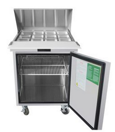 Atosa 27" Refrigerated Mega Top Sandwich Prep Table