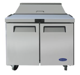 Atosa MSF3610GR 36" Refrigerated Standard Top Sandwich Prep Table