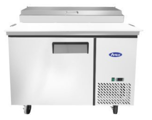 Atosa MPF8201GR 44" Refrigerated Pizza Prep Table