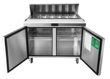 Atosa MSF8302GR 48" Refrigerated Standard Top Sandwich Prep Table