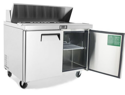 Atosa MSF8302GR 48" Refrigerated Standard Top Sandwich Prep Table