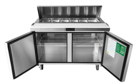 Atosa 60" Refrigerated Standard Top Sandwich Prep Table