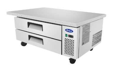 Atosa MGF8452GR 60" Refrigerated Chef Base with Extended Top