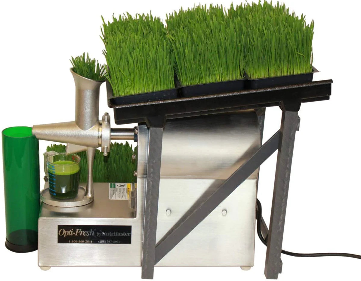 Opti-Fresh Wheatgrass Juicer by Nutrifaster