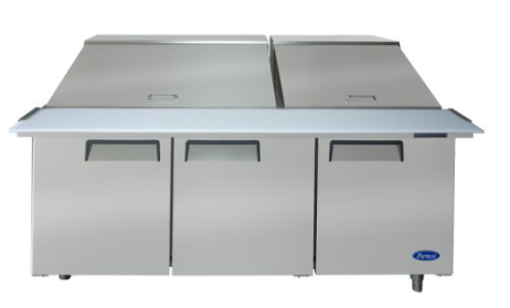 Atosa MSF8308GR 72" Refrigerated Mega Top Sandwich Prep Table