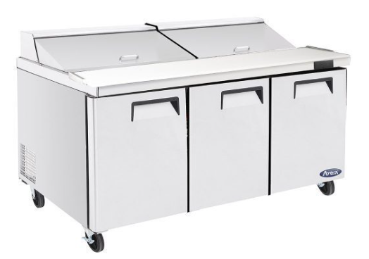 Atosa MSF8308GR 72" Refrigerated Mega Top Sandwich Prep Table