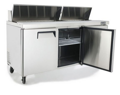 Atosa 72" Refrigerated Standard Top Sandwich Prep Table