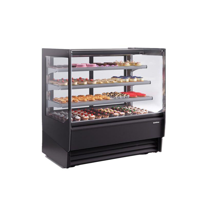 Infrico Refrigerated Bakery Display Case – Model IDC-VBR12IPR