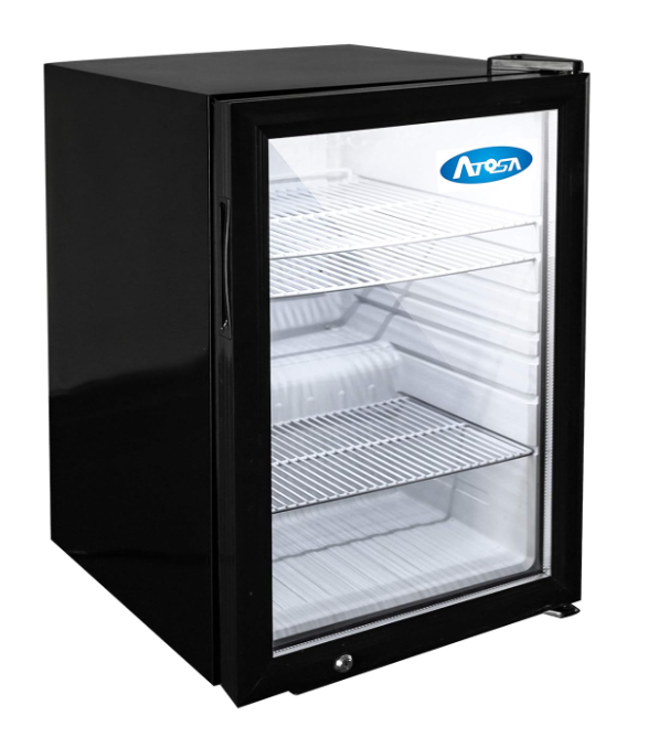 Atosa CTD-3 Countertop Glass Door Merchandiser Cooler (3 Cu. Ft.)