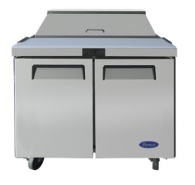 Atosa MSF3610GR 36" Refrigerated Standard Top Sandwich Prep Table