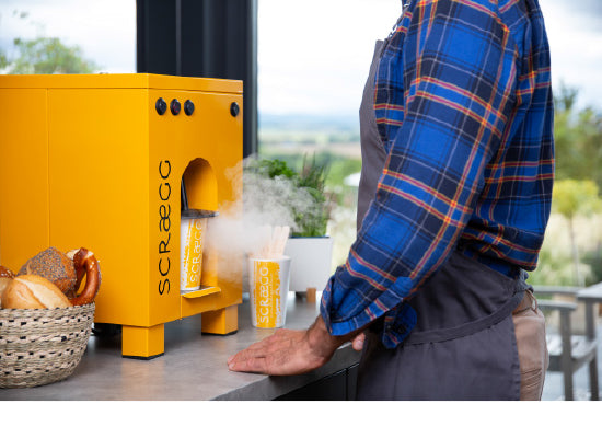 Scraegg Pro Machine - Srambled Eggs And More In Seconds