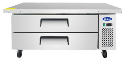 Atosa MGF8451GR 52" Refrigerated Chef Base