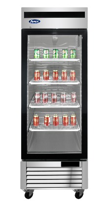 Atosa MCF8705GR One Glass Door Merchandiser Cooler