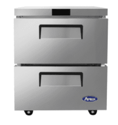 Atosa MGF8415GR 27" Two-Drawer Undercounter Refrigerator